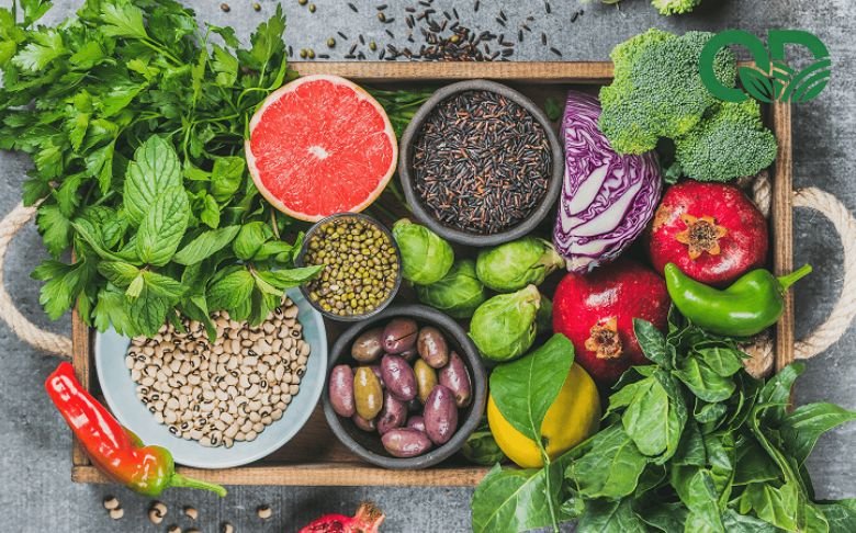 Chế độ ăn lành mạnh với rau sạch