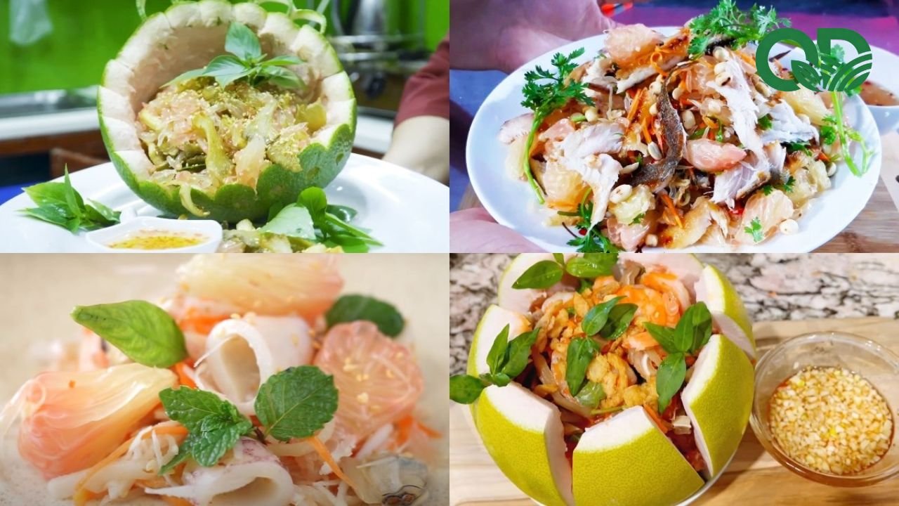 Món ngon từ bưởi